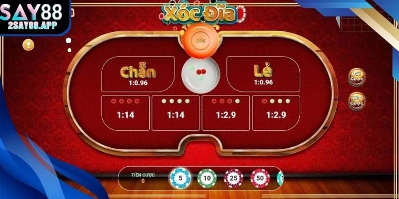 Hướng dẫn và chiến thuật cơ bản trong cách chơi xóc đĩa chẵn lẻ tại Say88