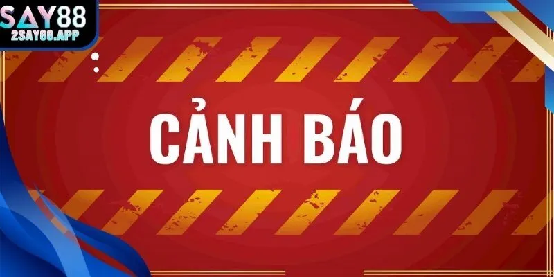 Cảnh báo bảo mật khi đăng nhập Say88 từ thiết bị lạ và mạng công cộng.