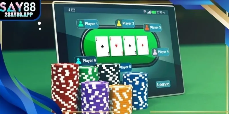 Chiến thuật và quản lý vốn khi chơi luật poker tại Say88
