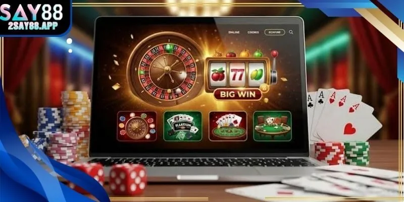 Kho game Say88 đa dạng từ casino, slot, bắn cá đến xổ số